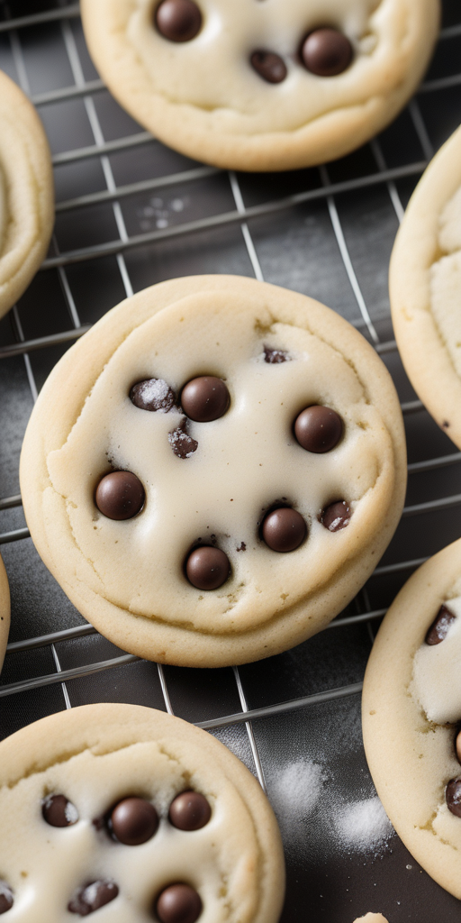 chocolate chip and sugar cookies