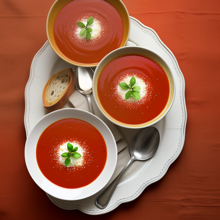 what to eat tomato soup with