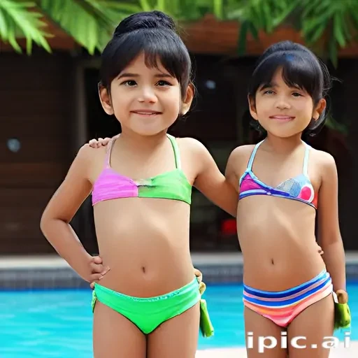 indian kid bikini