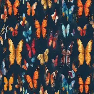 butterfly wall paper