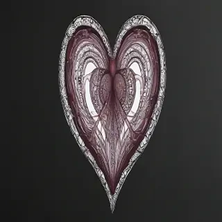 hand drawn heart