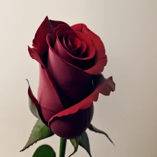 image of a red rose