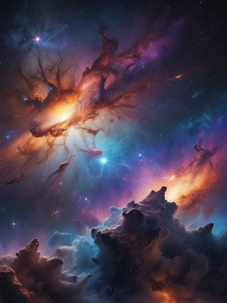 galactic background