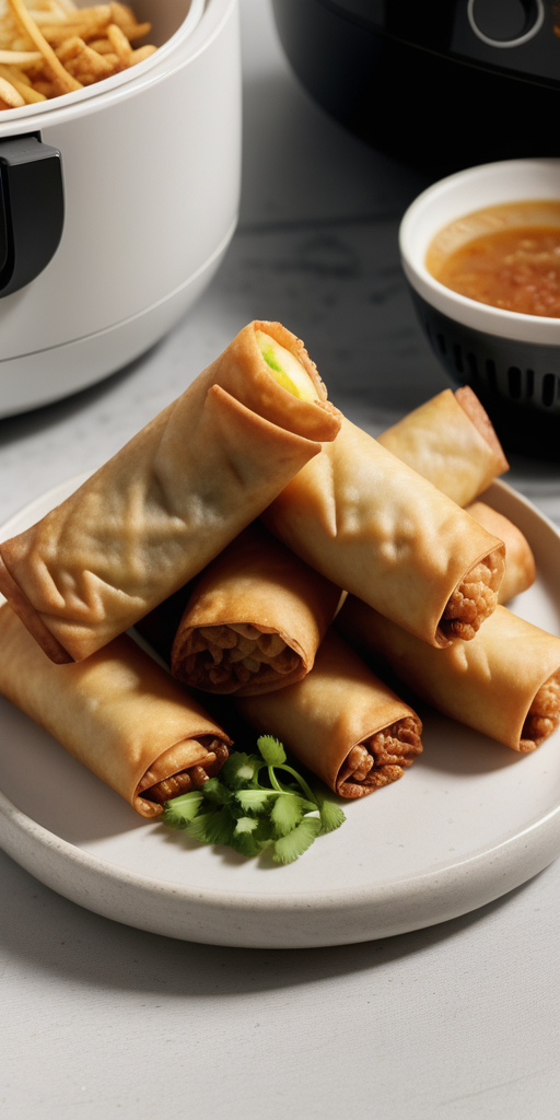 tai pei egg rolls air fryer