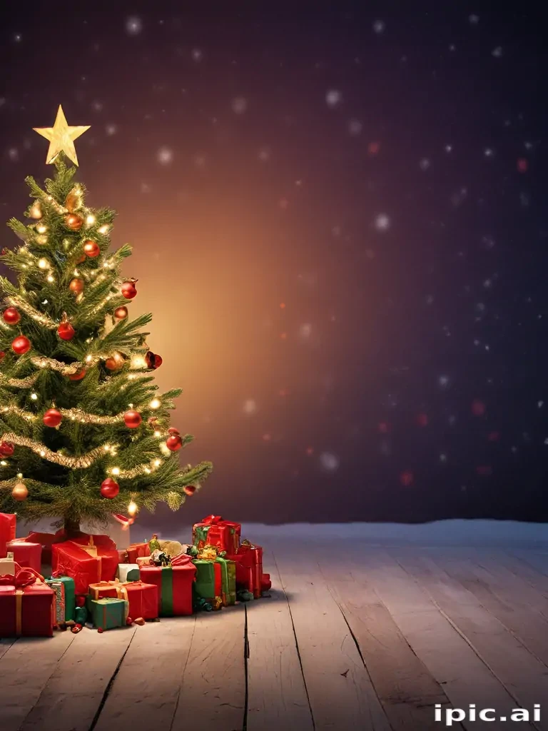 christmas story background