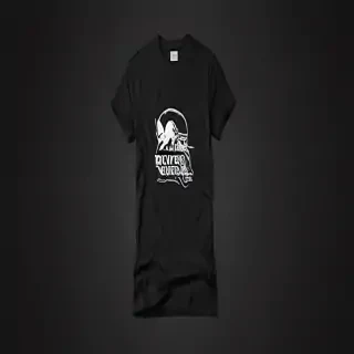 black tee shirt mockup