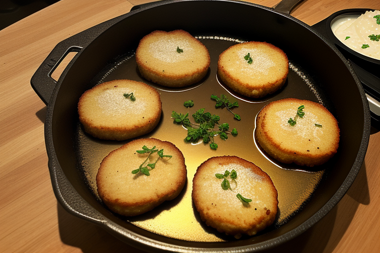 miracle of the oil pan fried dish