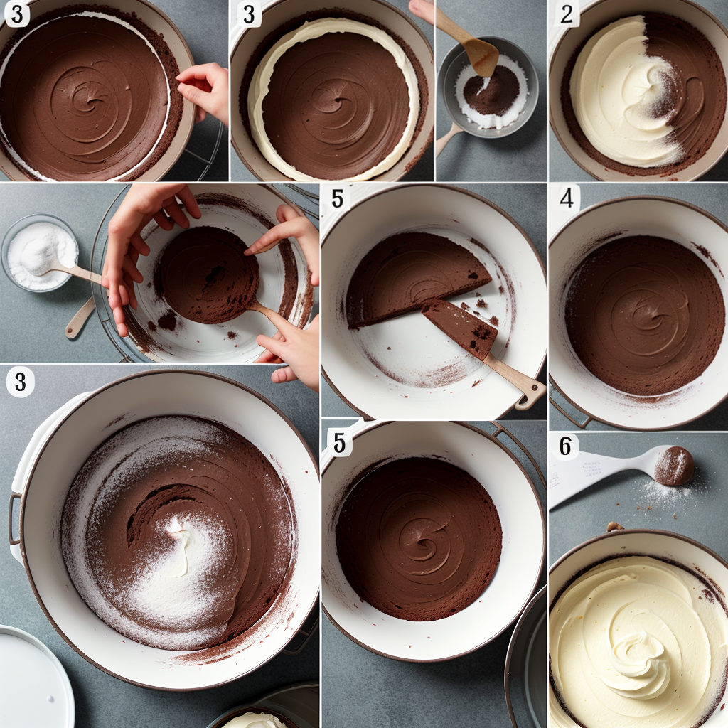 how to make a cake with a brownie mix