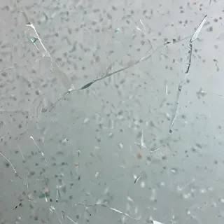broken glass overlay
