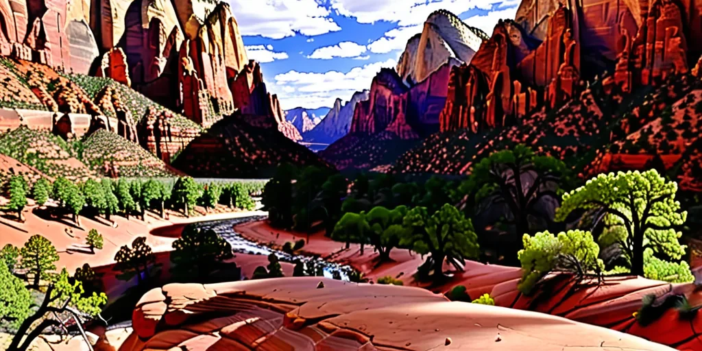 zion national park photos