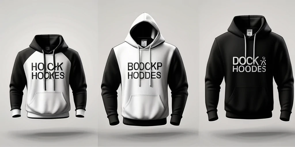 mock up hoodies