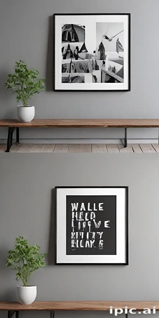 gallery wall mockup