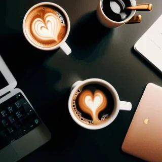 coffee aesthetic wallpaper desktop