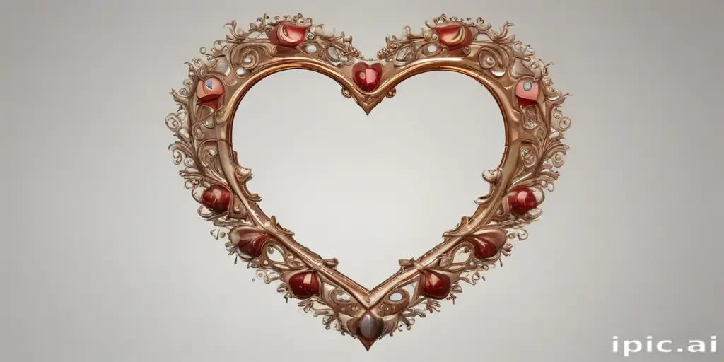 heart border png aesthetic