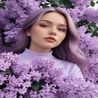 lilac aesthetic