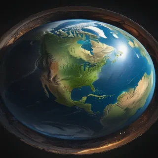 animated pic of earth
