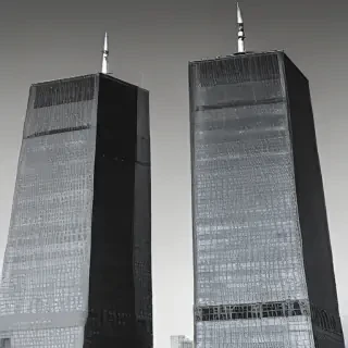 twin towers transparent