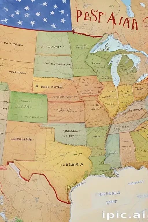 mapa usa