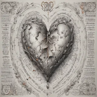 hand drawn heart