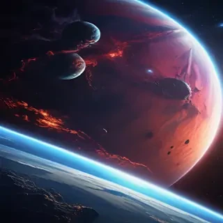 4k space wallpaper iphone