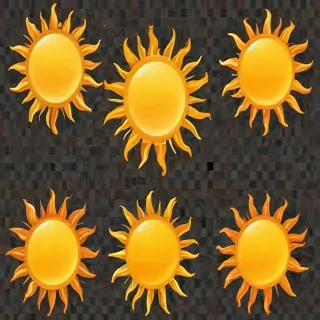sun clipart transparent background