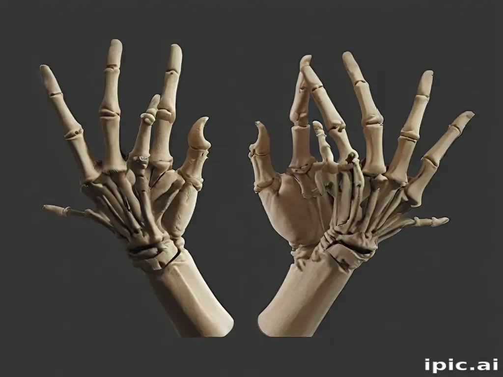 skeleton hands png