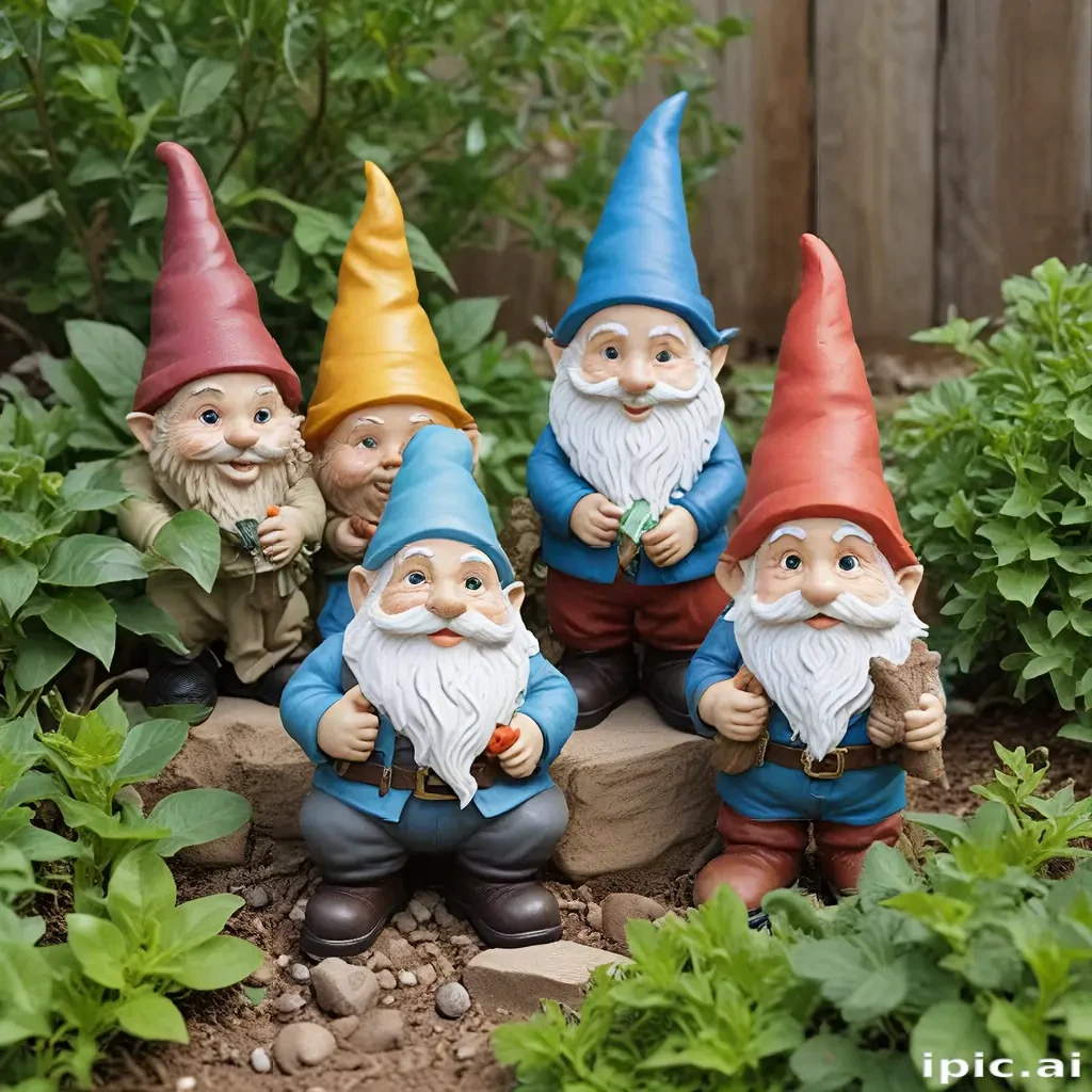garden gnomes