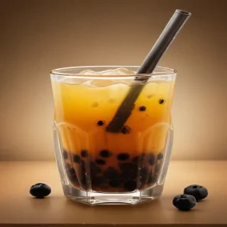 boba tea background