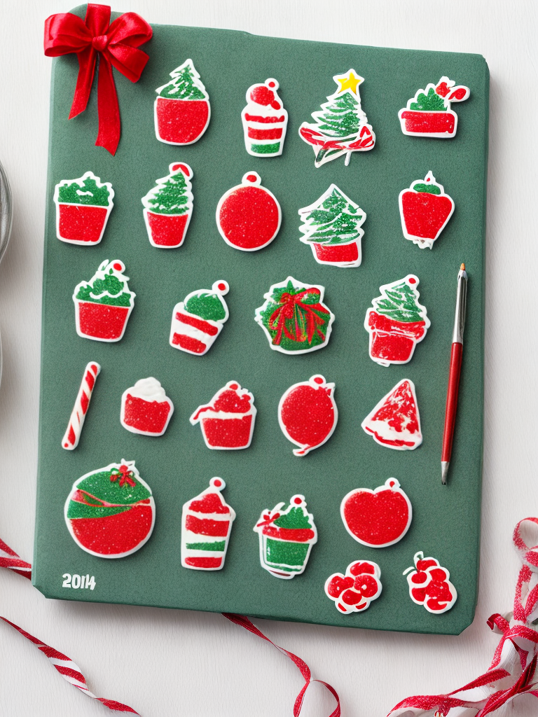 Christmas sticker