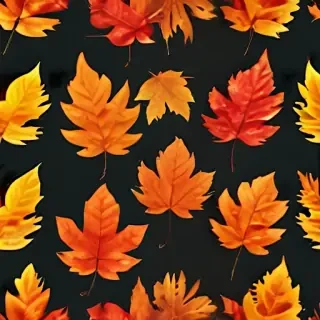 fall leaves png transparent
