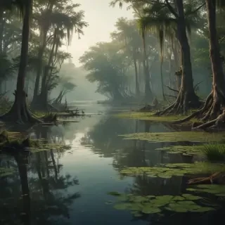swamp background