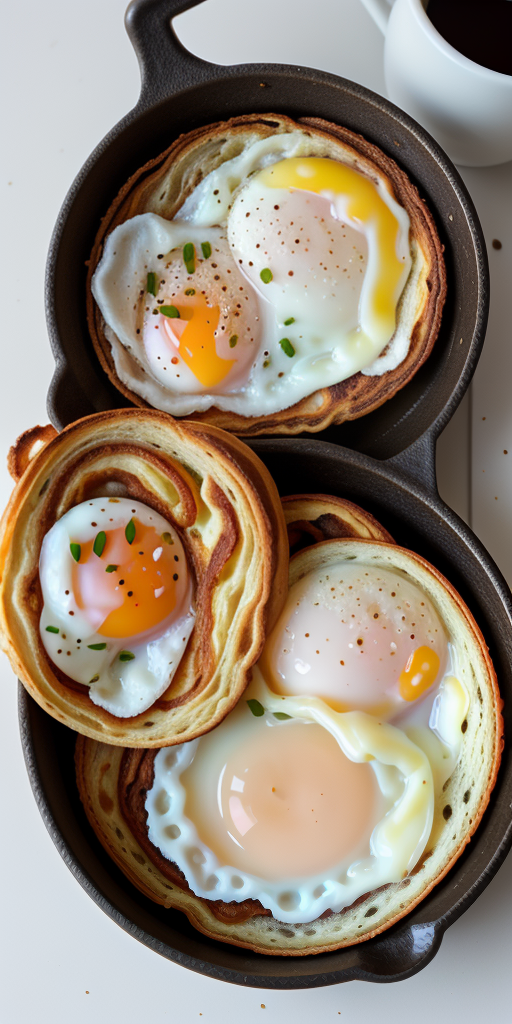 egg in a nest breakfast