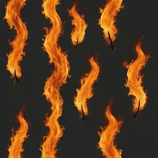 flames transparent background