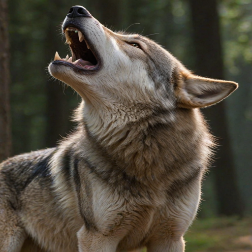 wolf howl png