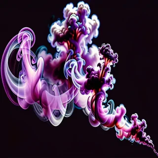 purple smoke png