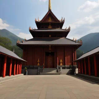 temple background