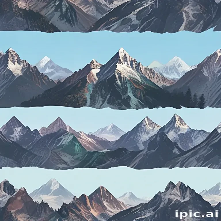 mountains transparent