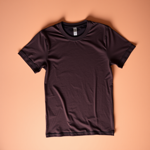 T-shirt laid flat on a gradient background, soft lighting for even illumination, 50mm lens, f/2.8 aperture, ISO 100, shot from a top-down view, using a DSLR camera for high resolution and detail.