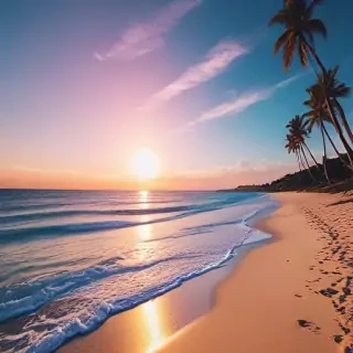 aesthetic beach background