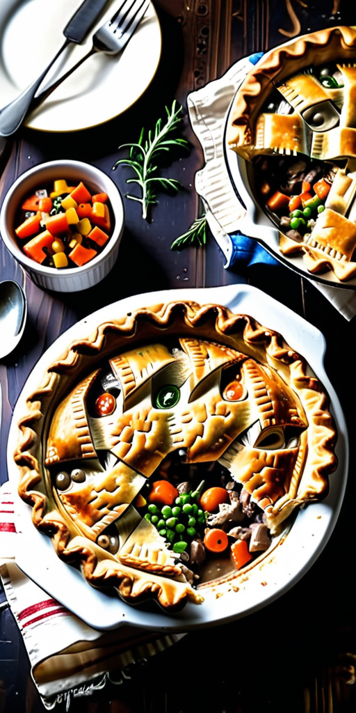 what goes with pot pie