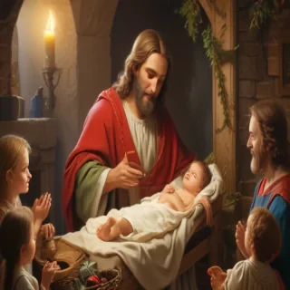 merry christmas jesus images