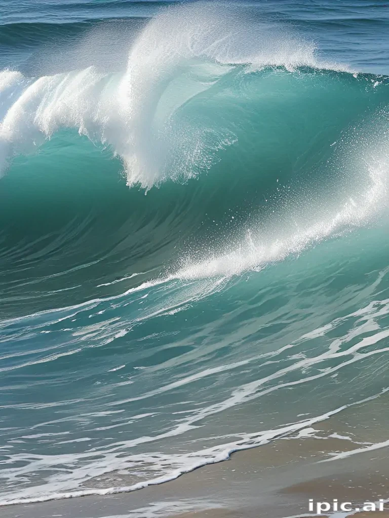 waves transparent