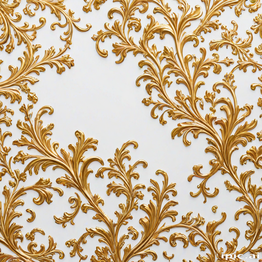 white gold background