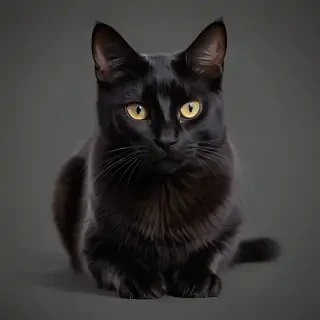 black cat png