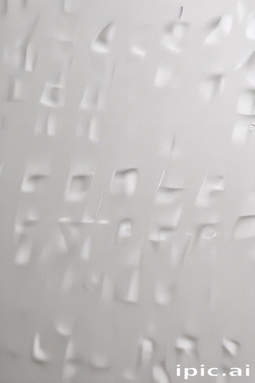 Abstract Texture of Soft White Surface with Subtle Depth and Shadows.