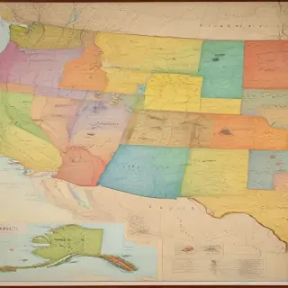 map of united states of america