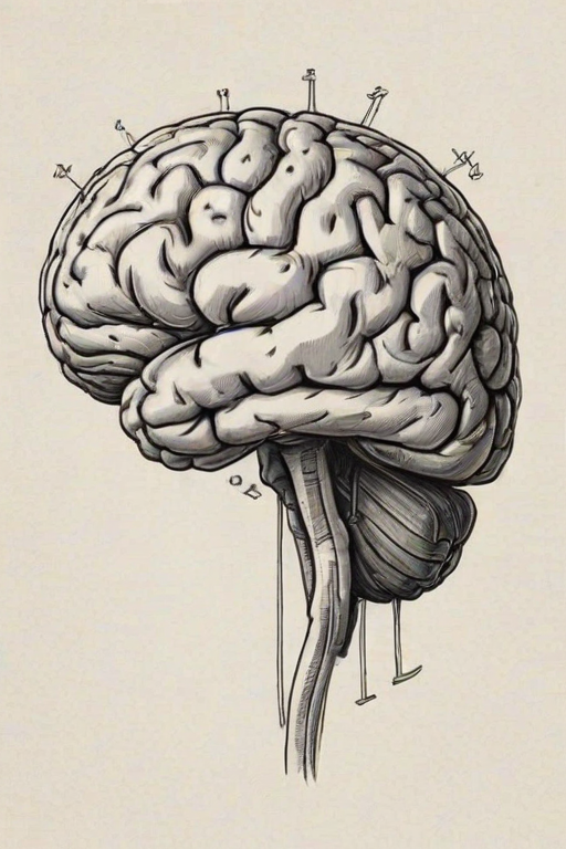 brain sketch