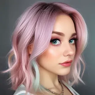 pastel rainbow