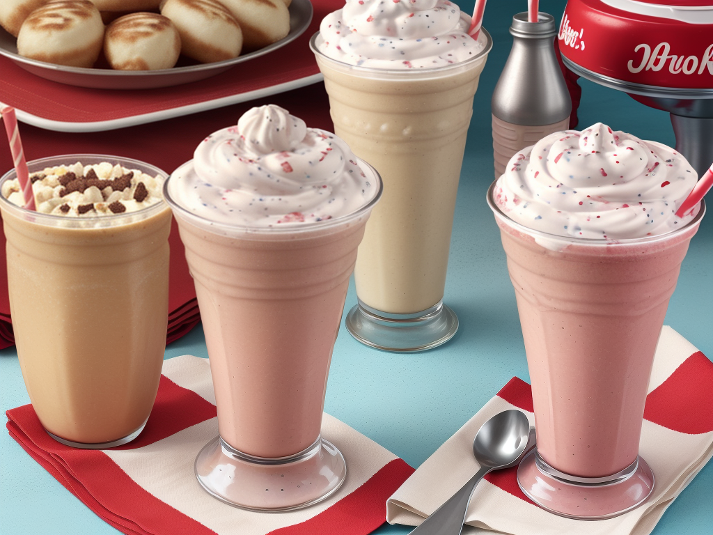 calories in a cookout milkshake