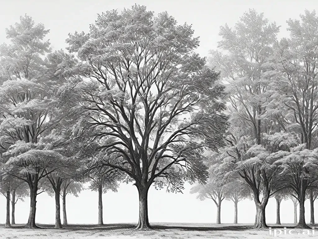 images of trees for drawing